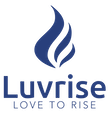 luvrise website header